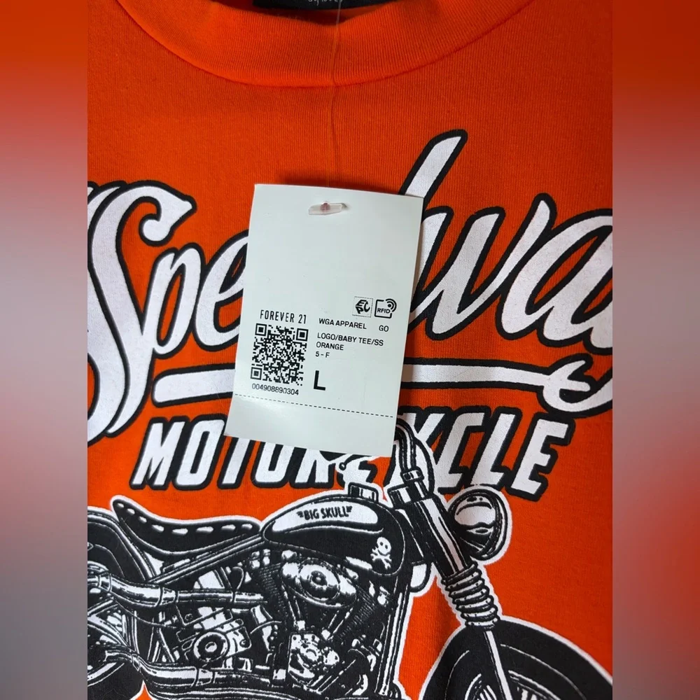 Speedway Cropped Rippec Tee - Picture 5 of 6